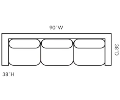 Signature Design By Ashley Pindall Sofa -Walker Edison Shop 810324008 5 1