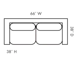 Pindall Brown Loveseat 5 Pindall Brown Loveseat -Walker Edison Shop 810324009 5