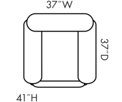 Stratolounger Hudson Swivel Rocker Recliner -Walker Edison Shop 810346994 5