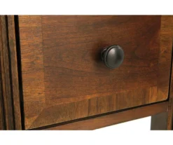 Breegin Brown End Table With Removable Tray -Walker Edison Shop 810363185 4