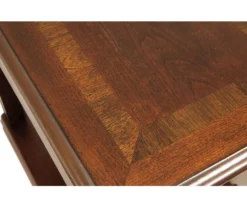 Breegin Brown End Table With Removable Tray -Walker Edison Shop 810363185 9