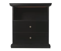 Maribel Black Nightstand 13 Maribel Black Nightstand -Walker Edison Shop 810363205 4