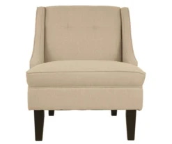 Clarinda Cream Accent Chair 13 Clarinda Cream Accent Chair -Walker Edison Shop 810363291 4
