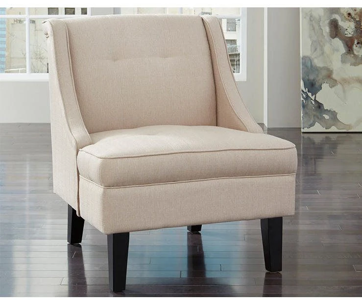 Clarinda Cream Accent Chair 9 Clarinda Cream Accent Chair - Image 9
