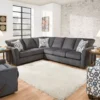 Dawson Denim Living Room Sectional