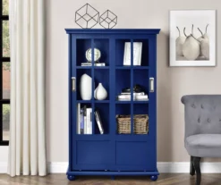 Ameriwood Glass Door 4-Shelf Bookcases -Walker Edison Shop 810369291