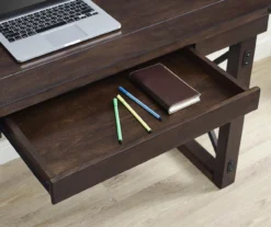 Espresso Brown Desk -Walker Edison Shop 810369308 2