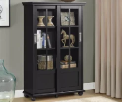 Ameriwood Glass Door 4-Shelf Bookcases -Walker Edison Shop 810369311