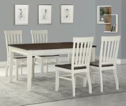 Caylie Farmhouse Dining Table -Walker Edison Shop 810385655 810385656 1 1