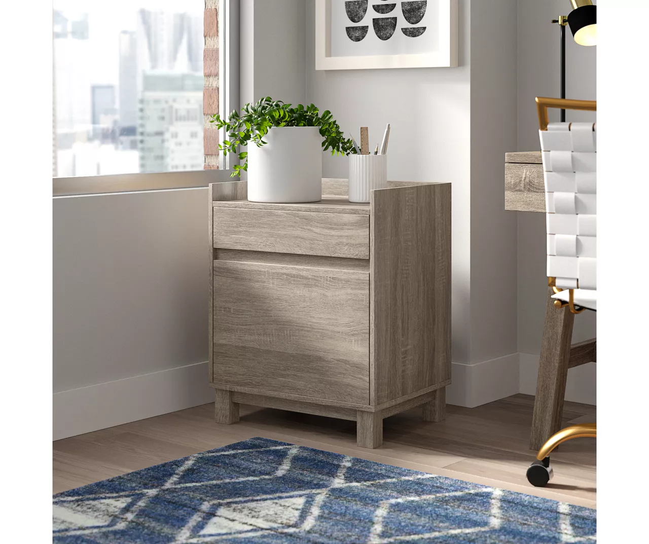 Margo Gray 2-Drawer Filing Cabinet 12 Margo Gray 2-Drawer Filing Cabinet - Image 12