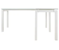 Baraga White L-Shaped Corner Desk -Walker Edison Shop 810389269 7