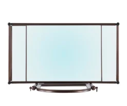 Heather Metal Adjustable Mirror Vanity Set With Stool -Walker Edison Shop 810389409 A4 5