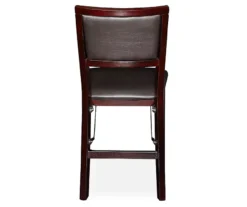 Brown Classic Open Back Folding Chairs, 2-Pack 21 Brown Classic Open Back Folding Chairs, 2-Pack -Walker Edison Shop 810389460 2