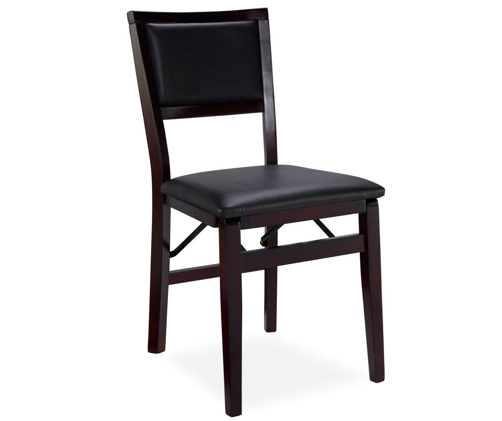 Brown Classic Open Back Folding Chairs, 2-Pack 1 Brown Classic Open Back Folding Chairs, 2-Pack