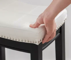 Brooke 24" Saddle Counter Stool -Walker Edison Shop 810389522 A8 8