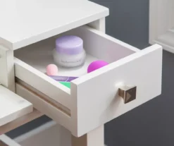 Martha Mirror Vanity Set With Stool 34 Martha Mirror Vanity Set With Stool -Walker Edison Shop 810389524 B8