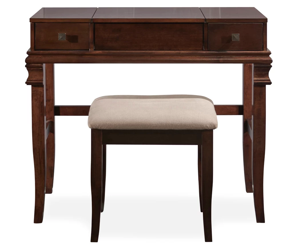 Martha Mirror Vanity Set With Stool 2 Martha Mirror Vanity Set With Stool - Image 2