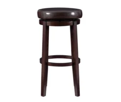 29" Clea Brown Pub Barstool -Walker Edison Shop 810389527 A0 2 1