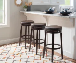 Clea Faux Leather Bar/ Counter Stools -Walker Edison Shop 810389527 B0 2