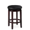 24" Clea Black Counter Stool