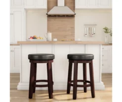 24" Clea Black Counter Stool -Walker Edison Shop 810389528 B0 4