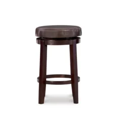 24" Clea Brown Counter Stool -Walker Edison Shop 810389529 4