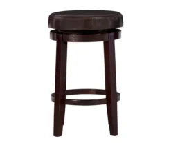 24" Clea Brown Counter Stool -Walker Edison Shop 810389529 A1