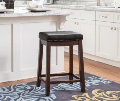 Brooke 24" Saddle Counter Stool -Walker Edison Shop 810389537 A0 6