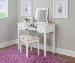 Butterfly Mirror Vanity Set With Stool 28 Butterfly Mirror Vanity Set With Stool -Walker Edison Shop 810389543 A0 7