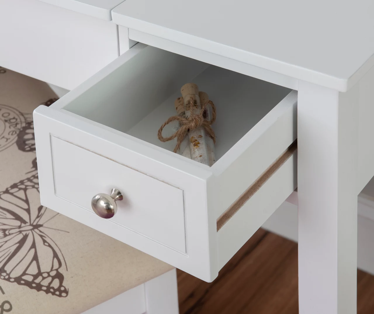 Butterfly Mirror Vanity Set With Stool 11 Butterfly Mirror Vanity Set With Stool - Image 11