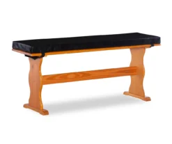 Brown PVC Cushion Set For Breakfast Nook -Walker Edison Shop 810389545 A0 3 1