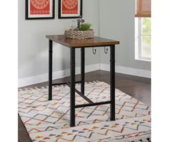 Luke Industrial 3-Piece Pub Table Set With Hooks -Walker Edison Shop 810389576 A0 9