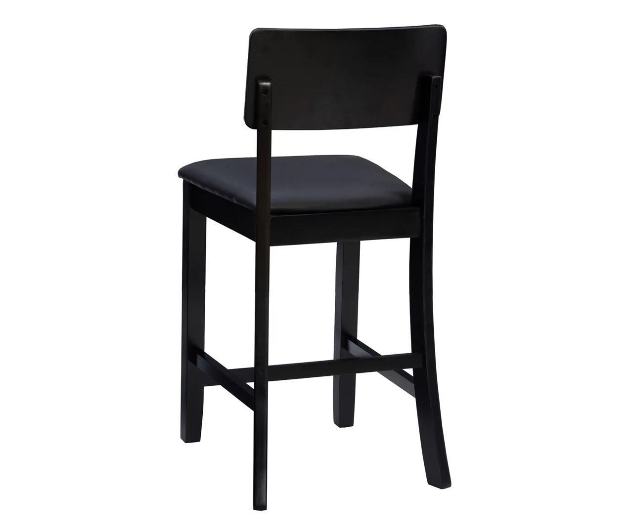 24" Black Contemporary Counter Stool 10 24" Black Contemporary Counter Stool - Image 10
