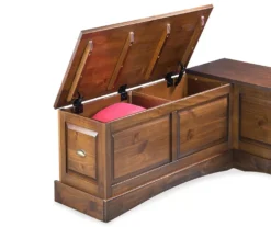 Cannon Walnut Backless Breakfast Nook 21 Cannon Walnut Backless Breakfast Nook -Walker Edison Shop 810389665 3