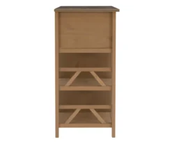 Rockford Rustic Gray 5-Shelf TV & Media Center -Walker Edison Shop 810389684 A1 3