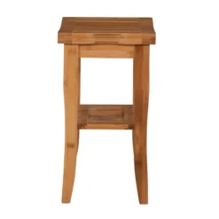 18" Pierce Bamboo Bathroom Stool -Walker Edison Shop 810389685 4
