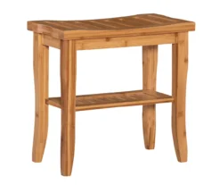 18" Pierce Bamboo Bathroom Stool -Walker Edison Shop 810389685 A0 1