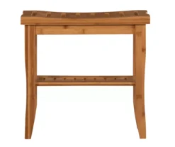18" Pierce Bamboo Bathroom Stool -Walker Edison Shop 810389685 A0 2