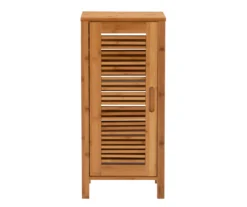 Pierce Bamboo Single Door Floor Cabinet -Walker Edison Shop 810389686 A0 2