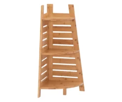 Pierce Bamboo 3-Tier Corner Shelf -Walker Edison Shop 810389691 A0 1