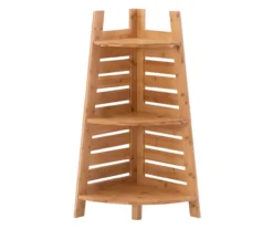 Pierce Bamboo 3-Tier Corner Shelf -Walker Edison Shop 810389691 A0 2