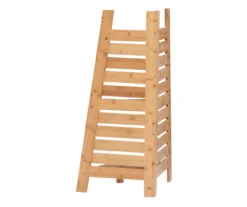 Pierce Bamboo 3-Tier Corner Shelf -Walker Edison Shop 810389691 A2 1