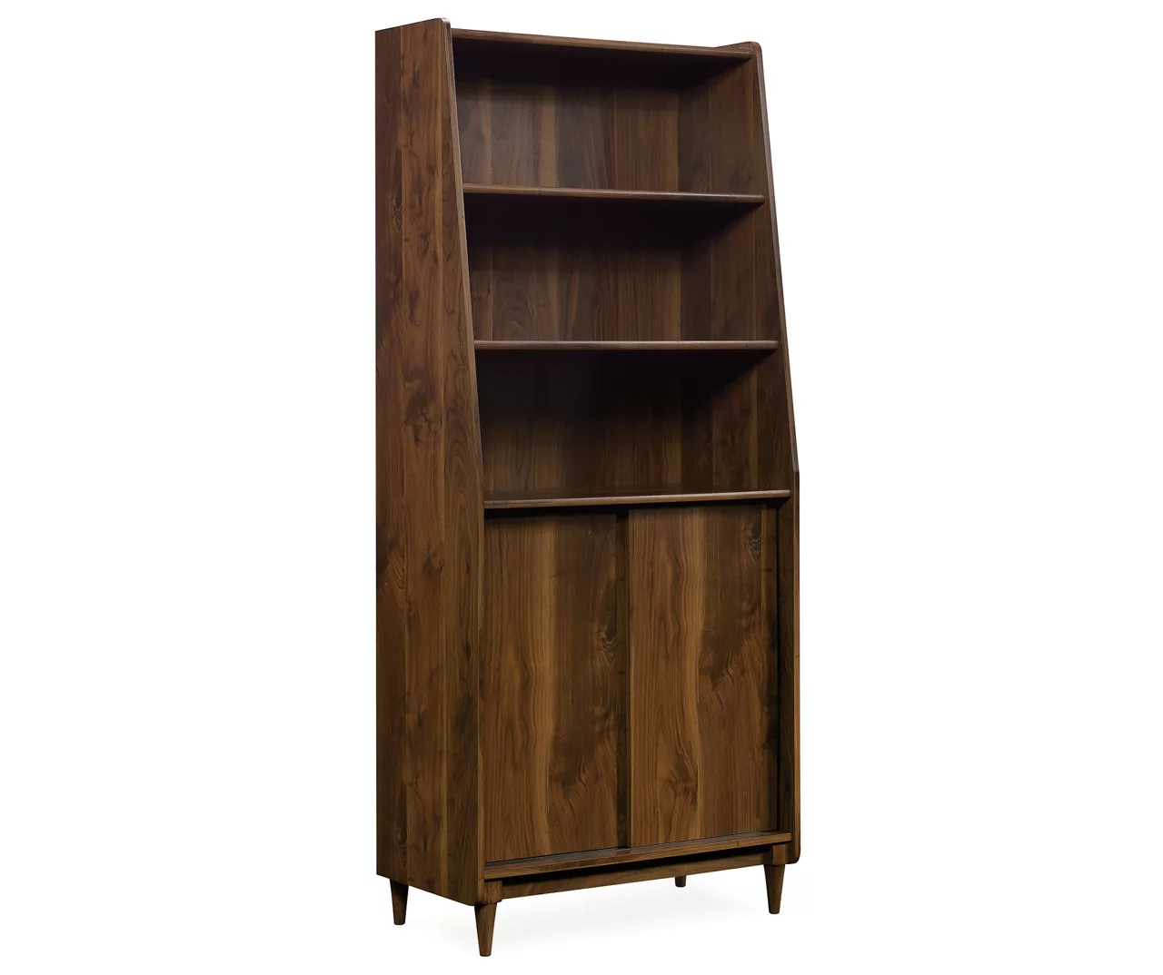 Harvey Park Dark Brown 3-Shelf Wide Bookcase 1 Harvey Park Dark Brown 3-Shelf Wide Bookcase