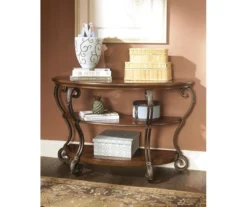 Nestor Brown Console Table -Walker Edison Shop 810408930 6