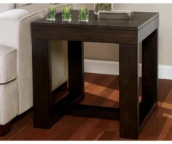 Watson Dark Brown End Table -Walker Edison Shop 810408942 1