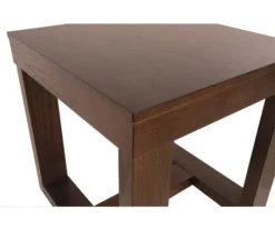 Watson Dark Brown End Table -Walker Edison Shop 810408942 3