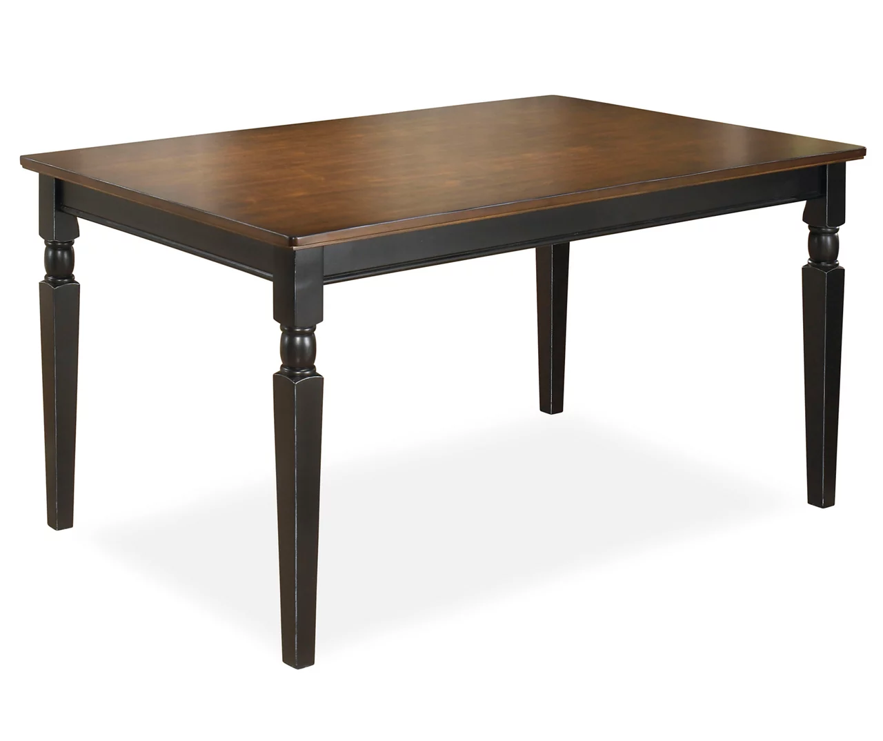 Owingsville Black & Brown Dining Table 1 Owingsville Black & Brown Dining Table