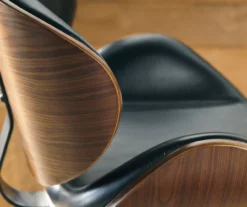 Bellatier Black & Brown Contoured Adjustable Height Barstool 8 Bellatier Black & Brown Contoured Adjustable Height Barstool -Walker Edison Shop 810409018 2