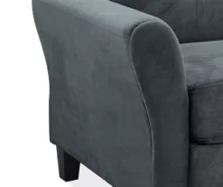 Hayward Gray Armchair -Walker Edison Shop 810413820 2 1