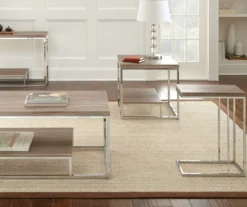 Lucia Brown Chairside End Table -Walker Edison Shop 810422656 810422657 810422660 810422821